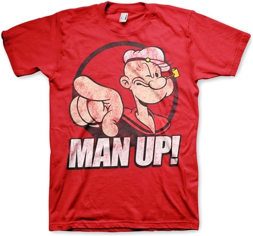 Popeye man shirt - popeye, up!