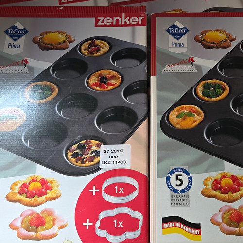 Zenker muffinbackform 12er - muffinbackform,