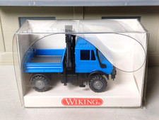 (1709) Wiking 1:87, 6470227 Unimog U 1850 mit Ladekran in OVP
