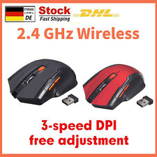 Mini PC Maus Kabellos USB Wireless Mouse Gaming Computer Notebook Laptop Funk