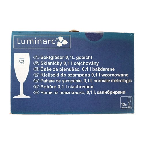 Luminarc sektgläser - st.,