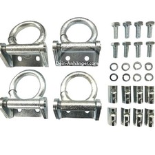 4x Zurrpunkt mit Ring für