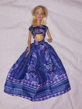 Barbie Kleid 2tl Set Rock