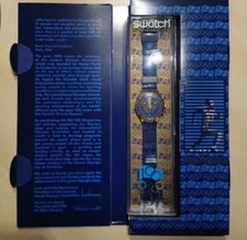 Armbanduhr Swatch 100 Years Of The Olimpic Chronograph Armbanduhr SCZ101 1994