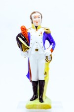 Napoleon Offizier Lepic Rudolstadt N Porzellan Säbel Soldat Figur Militär Orden 
