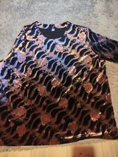 Shirt Pannesamt Damen 54 Neu