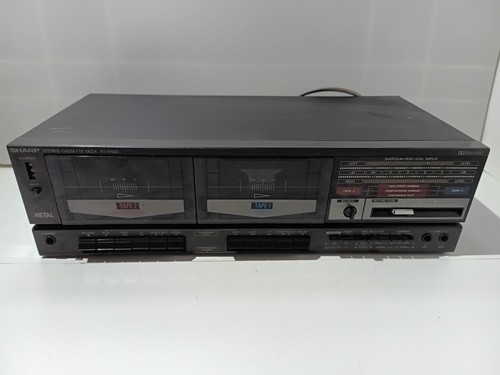 Sharp w500 stereo cassette - sharp, rt-w500