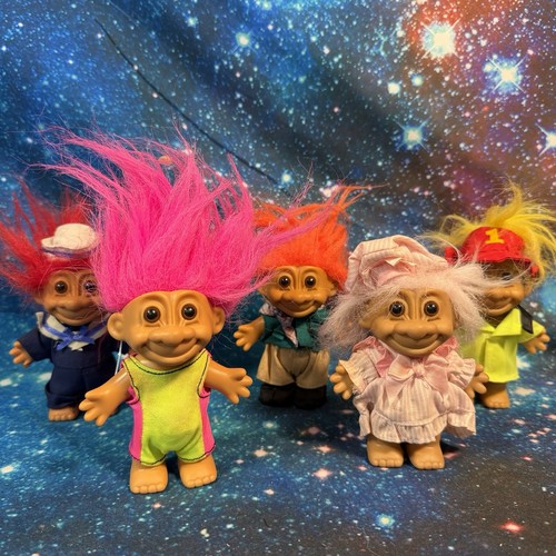 Russ trolls konvolut - trolls, vintage