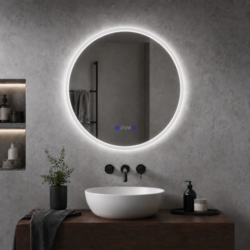 Led badspiegel rund 80 - led, 60