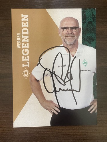 Werder autogrammkarte - ak,