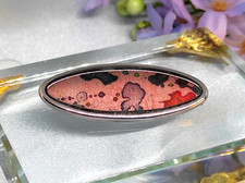 Brosche Seidenmalerei