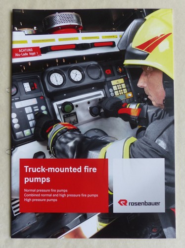 Rosenbauer truck mounted fire - truck-mounted,