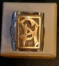 Alter Handarbeits Silberring