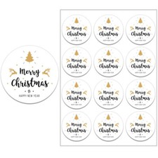 12 Sticker Weihnachtssticker