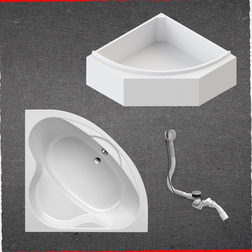 Badewanne coralia wanne - badewanne,