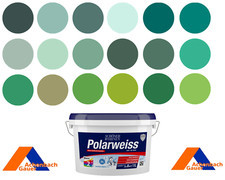 Wandfarbe, Deckenfarbe, Innenfarbe, hellgrün, dunkelgrün, grün, RAL, NCS,Brillux