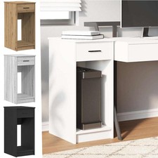 PC-Schrank Beistellschrank Computerschrank mit Schublade PC-Fach Ablage