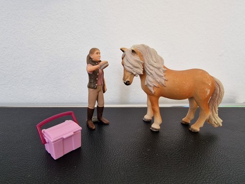 Schleich pferdepflegerin mit - schleich,