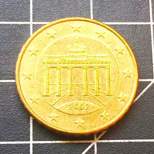 Deutschland cent 2002 d - 10,