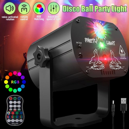 Rgb led discokugel partylicht - rgb,