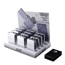 12x sturmfeuerzeug champ satin - 12x,