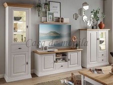 Wohnwand 4teilig country - wohnwand,