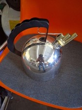 Alessi Wasserkessel Teekessel Officina 9091 Richard Sapper edelstahl/Kupferboden