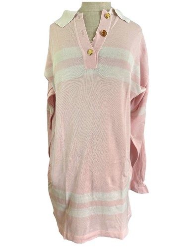 Chanel vintage knit polo dress - chanel,