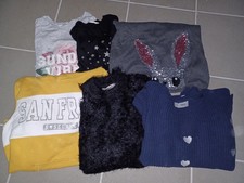 6 Pullover, Shirts, Sweatshirt Gr.164/170 Mädchen Bekleidungspaket 