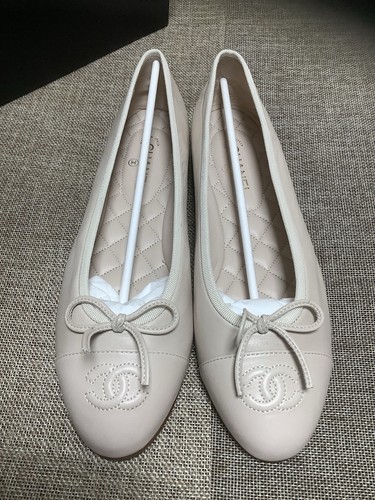 Chanel damen ballerinas - ballerinas, leder
