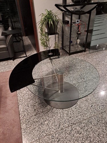 Designer glastisch rund 100 - glastisch,