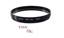 LEICA LEITZ UV-A Objektiv Lens Filter E55 55 55mm Germany 13373 4433/20