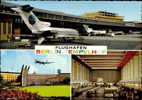 Berlin bezirk tempelhof - ak,