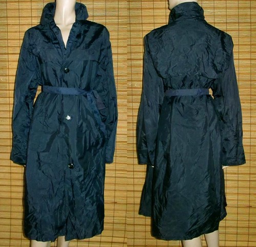 Blauer regenmantel raincoat - -,