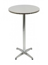 Alu Bistrotisch Aluminium