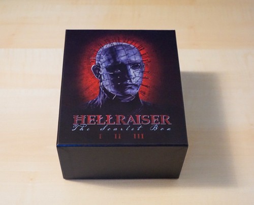Hellraiser trilogy scarlet box - hellraiser,