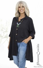 LAGENLOOK Oversize Musselin