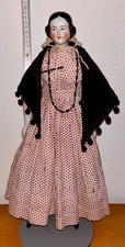 Antike Puppe aus Deutschland um 1850 bis 1890 - China Head Doll Puppe