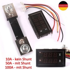 DC 0-100V 10A-100A Voltmeter