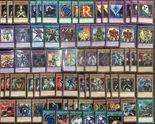 Yugioh karten sleeved - 70,