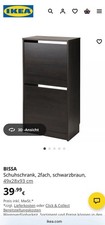 Ikea Schuhschrank Bissa braun