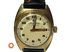 1970er Junghans  17 JEW Vintage HAU-DAU Handaufz. läuft gut Germany