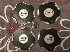 4x Alufelgendeckel Nabendeckel