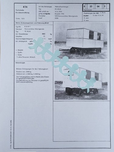 Anhänger wohnwagen bauwagen - wohnwagen,
