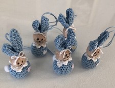🐰5 Set  Kleine  gehäkelte