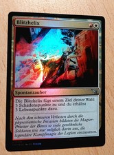 Mtg Magic: FOIL Blitzhelix / Lightning Helix, DEUTSCH, Nearmint, Bolt
