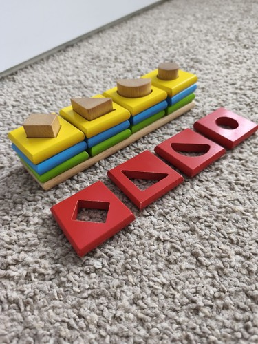 Formen sortierspiel holz goki - formen,