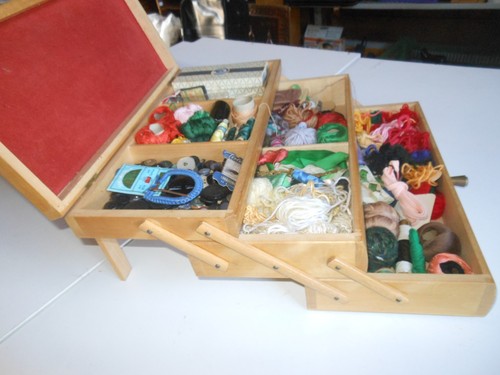 Näh bastelkasten holz - näh-bastelkasten,