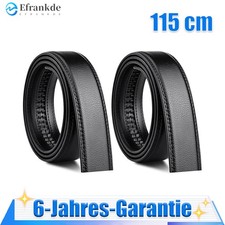 2 Stück Herren Gürtel Ohne