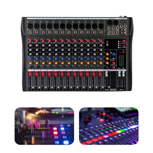 Kanal audio mixer - 12, usb